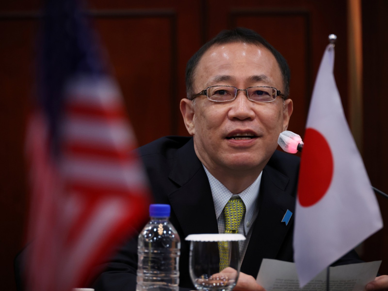 Japanese Vice Minister for Foreign Affairs Funakoshi Takehiro