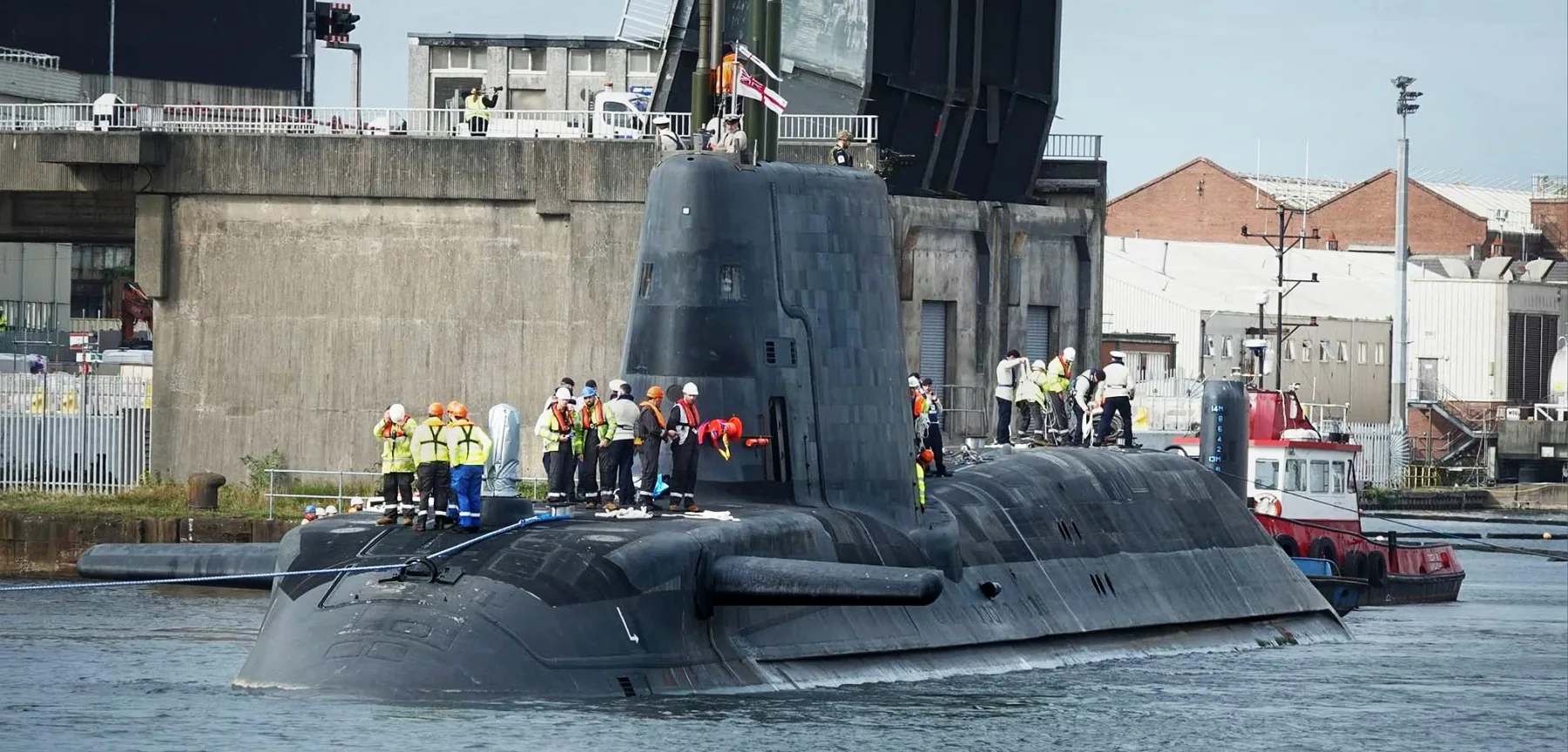 HMS Agamemnon at Barrow-in-Furness