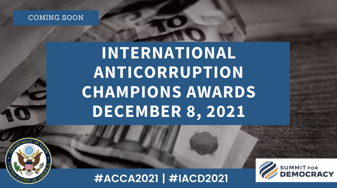 2021 Anticorruption Champions Award