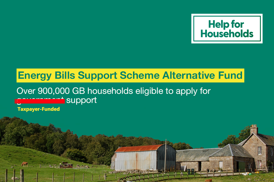 900,000 More Households to Benefit from £400 of Taxpayer-Funded Energy Bill Support