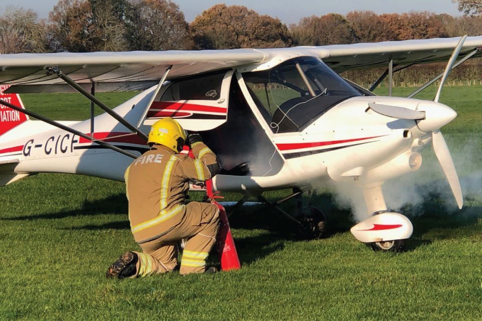 AAIB Report: Ikarus C42 FB80 Bravo, G-CICF, on 8 December 2022