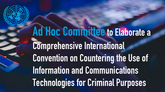 Ad Hoc Committee to Elaborate a UN Cybercrime Convention Sixth Negotiating Session at the UN