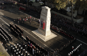Annual Act of Remembrance at the Cenotaph on Whitehall, London