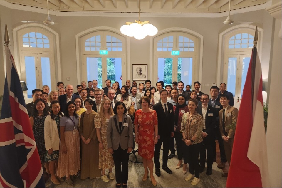 Attendees at the British High Commission, including Dr Kanchana Wanichkorn from ASEAN Secretariat who delivered the keynote speech