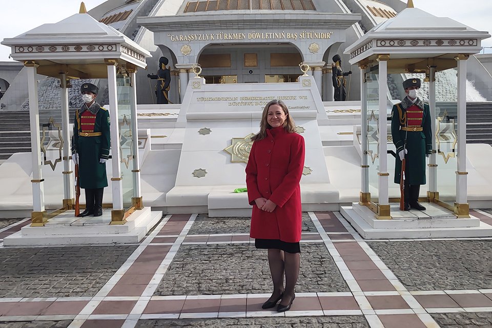 British Ambassador Lucia Wilde Gets Accredited to Turkmenistan