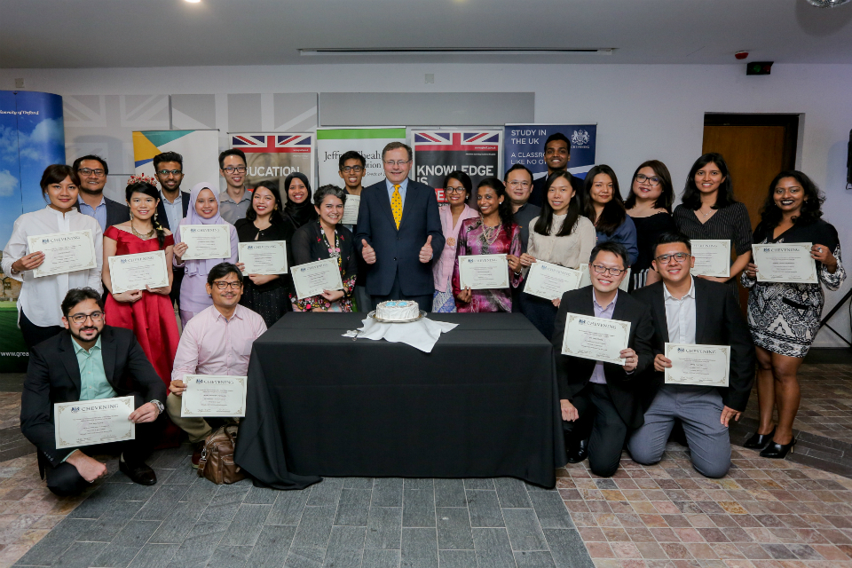 British Envoy Welcomes Home 38 Malaysian Chevening Scholars