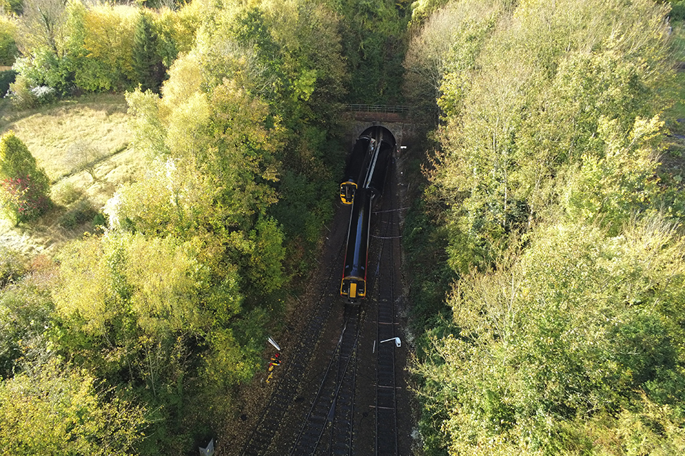 Collision Between Passenger Trains at Salisbury Tunnel Junction