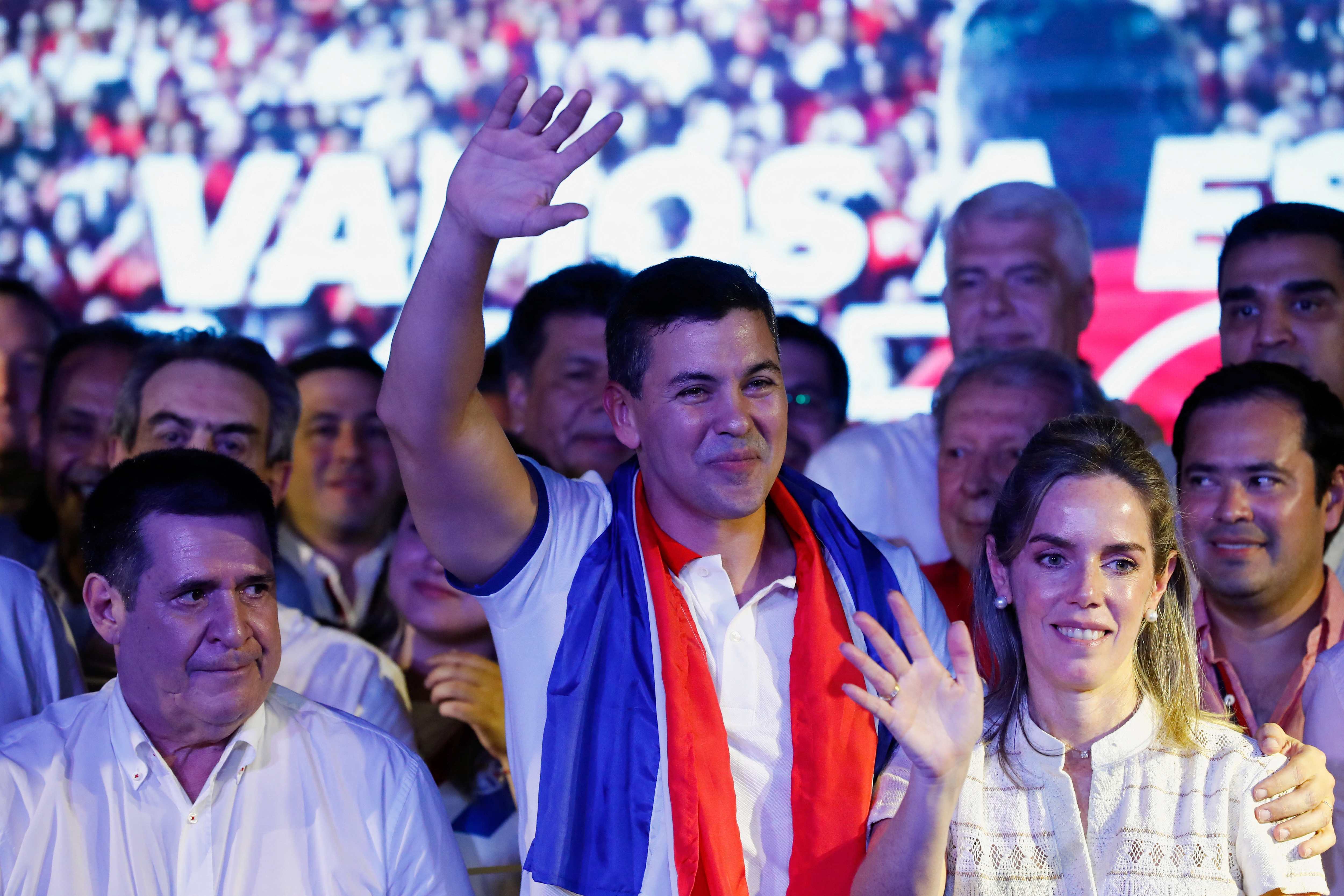 President-elect Santiago Peña