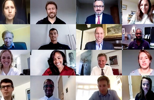 Culture Secretary and the Duke of Cambridge Join Sports Stars to Talk Mental Health Across UK Sport
