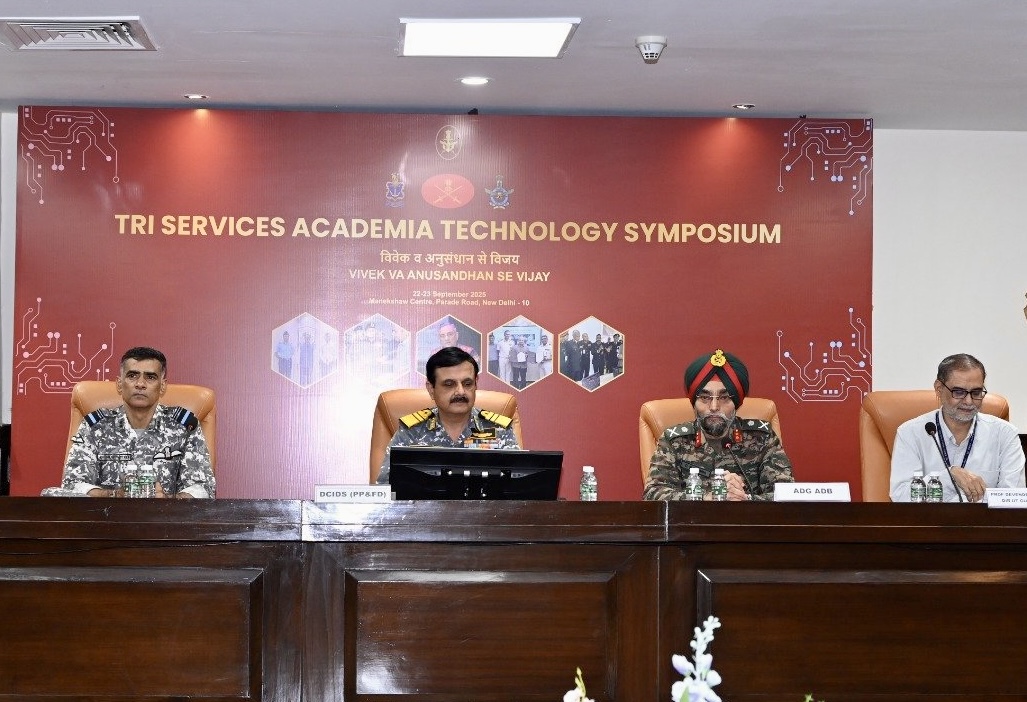 Curtain Raiser for Tri–Services Academia Technology Symposium