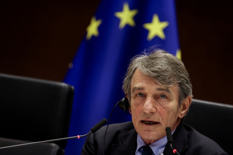 Death of European Parliament President Sassoli