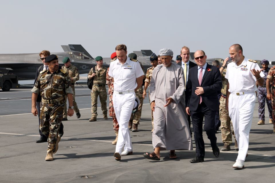 Defence Secretary Visits Oman for Joint Exercises