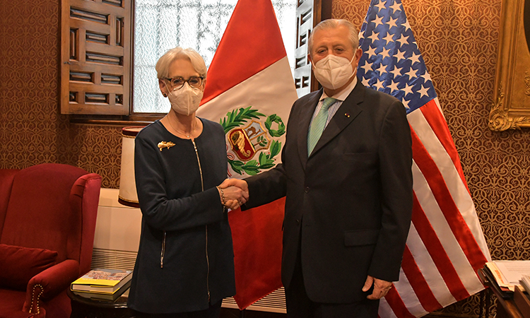 Deputy Secretary Sherman’s Call With Peruvian Foreign Minister Landa