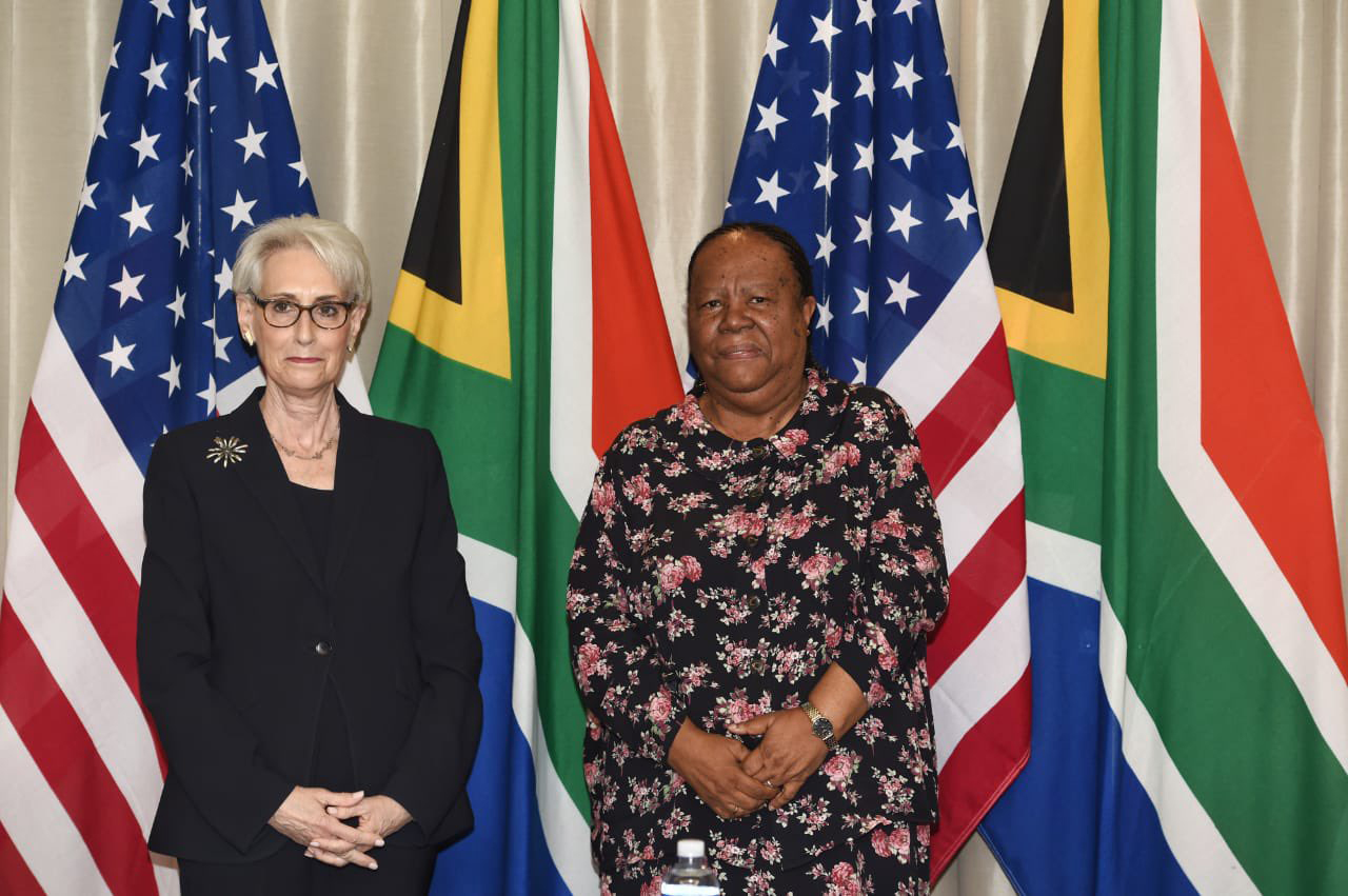Deputy Secretary Sherman’s Meetings With South African Minister Pandor and Deputy Minister Botes