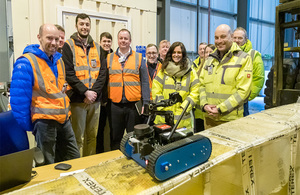 Representatives from RAIN with Jason Simpson and the ROV