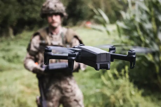 Drones Using AI to Spot Explosive Dangers and Help Keep Soldiers Safe