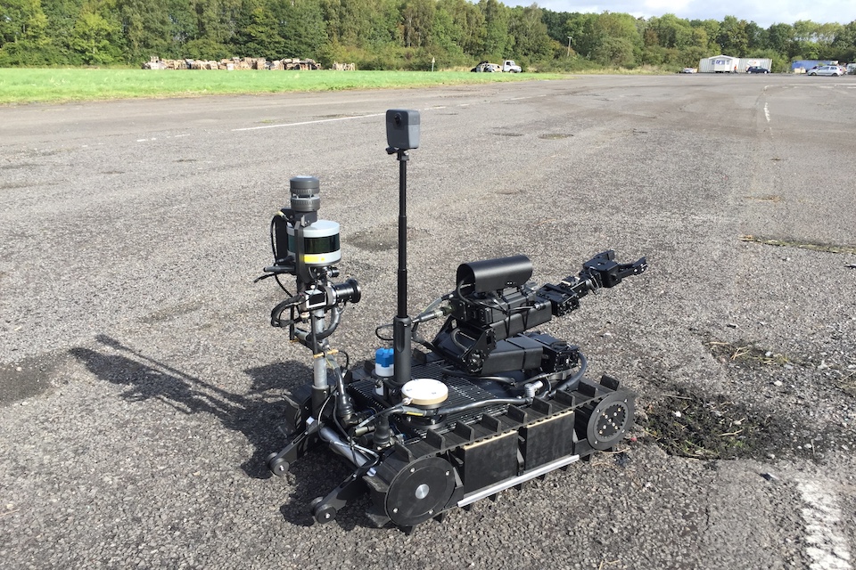 Dstl Assesses Robotic Systems in Hazardous Incident Recovery Trial