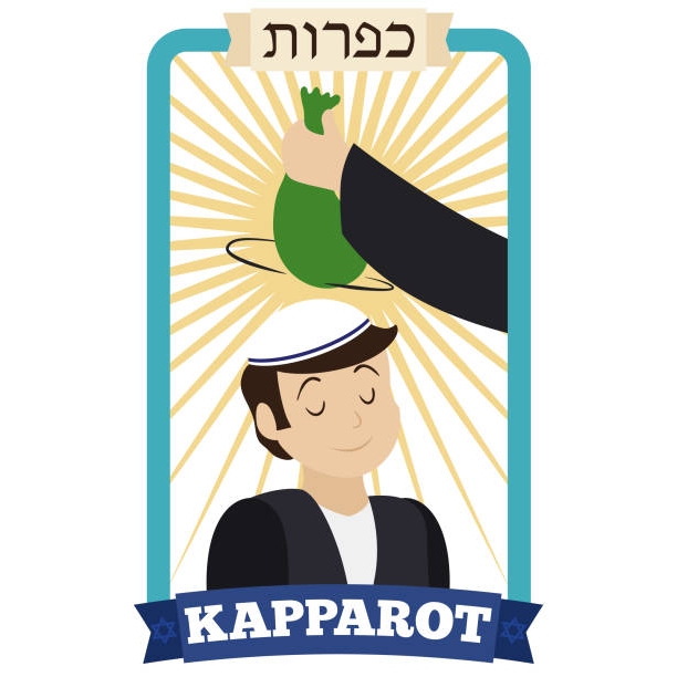 The custom of Kapparot may be fulfilled through money