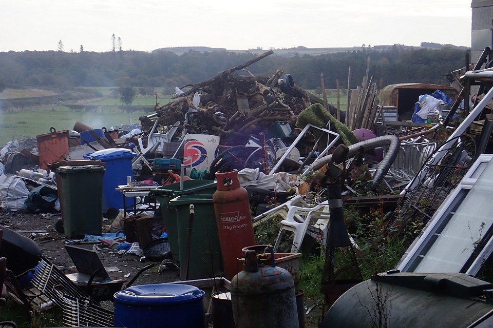 Environment Agency Shuts Down Illegal Waste Site