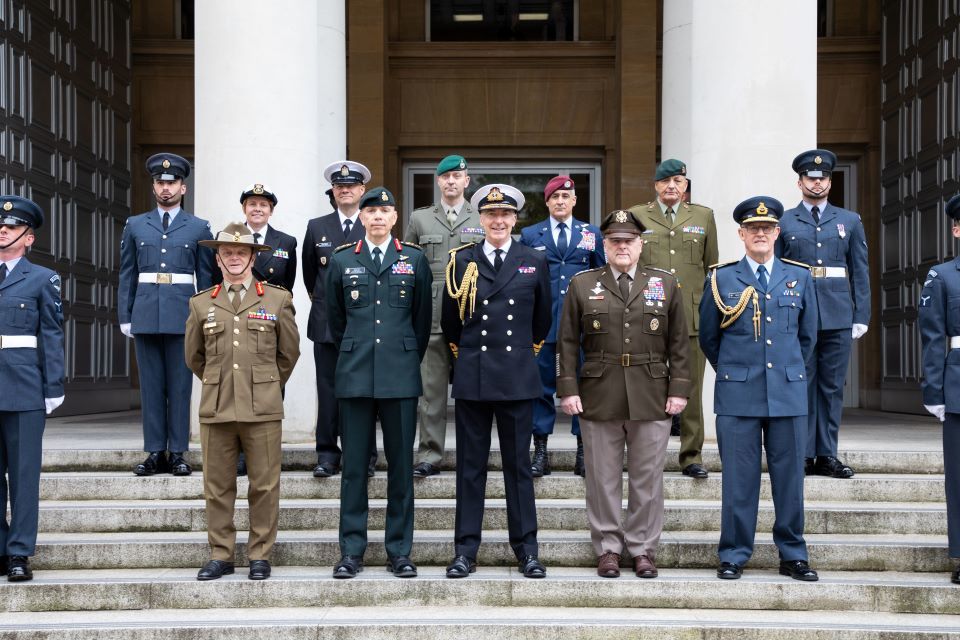 Five Eyes Chiefs of Defence Hold Talks in London