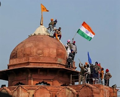 Flag Hosting by Protesters on Red Fort Still Unanswered
