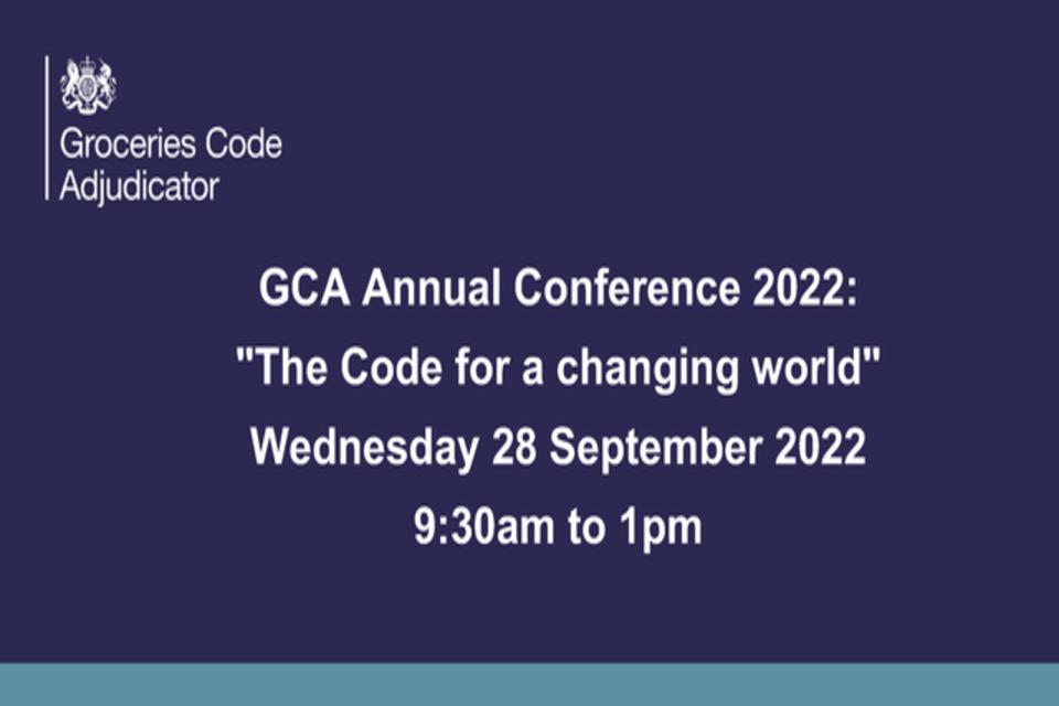 GCA to Host Annual Conference on 28 September 2022