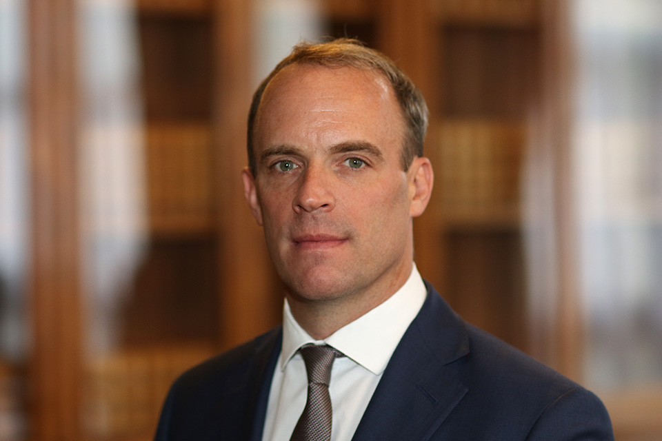 The Rt Hon Dominic Raab MP