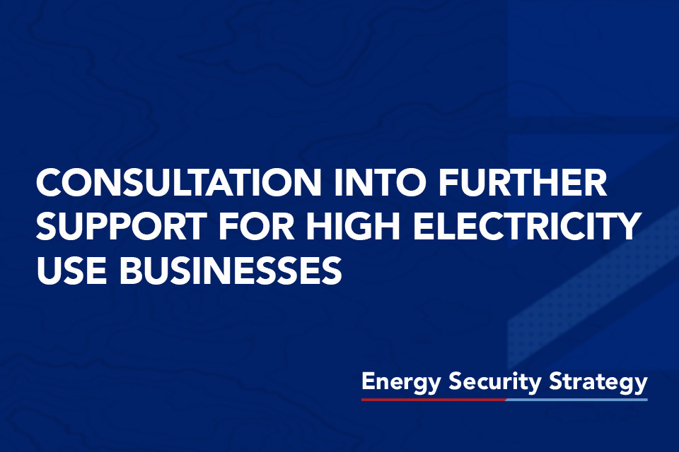Government Considers Further Taxpayer-Funded Relief for Energy Intensive Industries