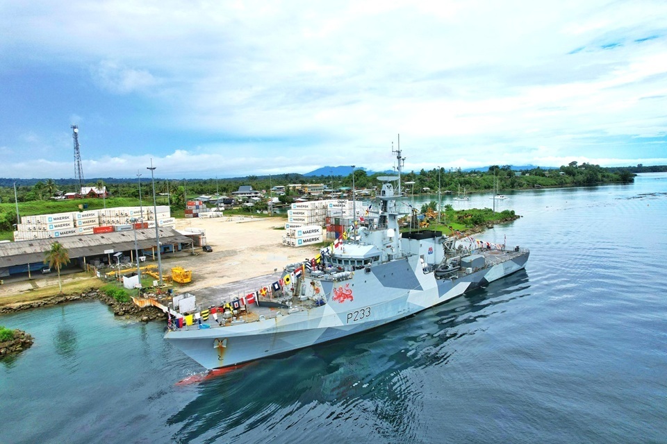 HMS Tamar Returns to Honiara, Marks Deeper UK-Solomon Islands Engagement