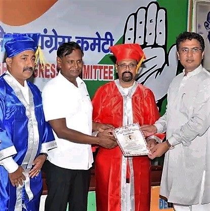 Honorary Doctorate Awarded to Activist & Politician Rajeev Joseph