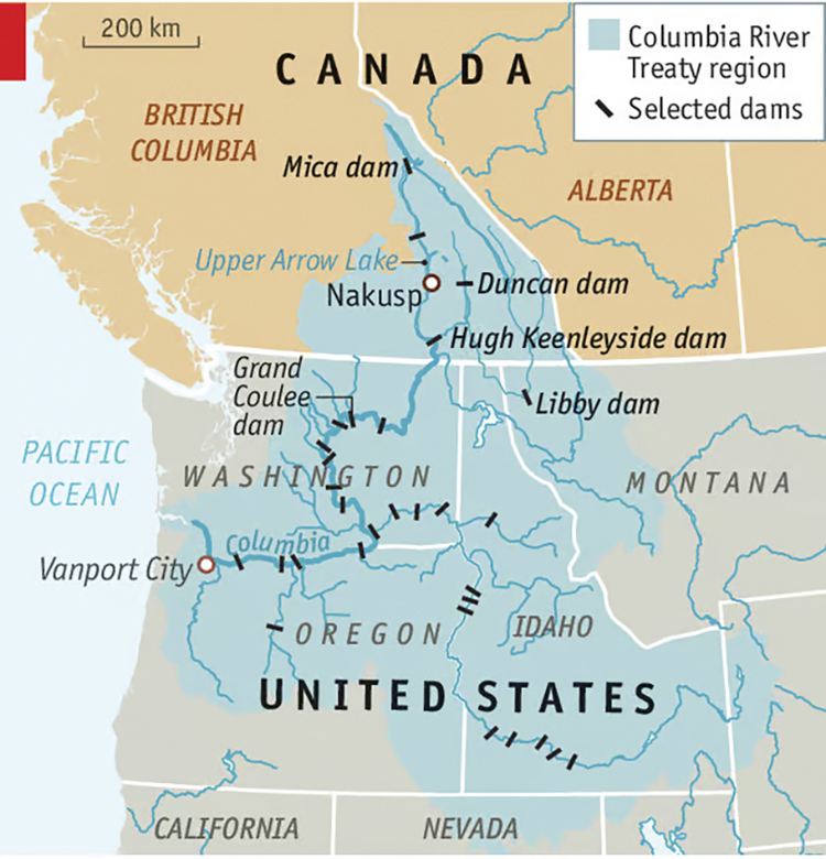 Columbia River region