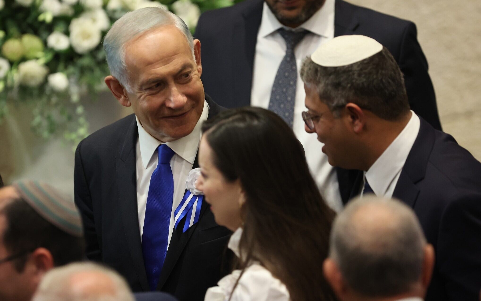 Benjamin Netanyahu and Itamar Ben-Gvir