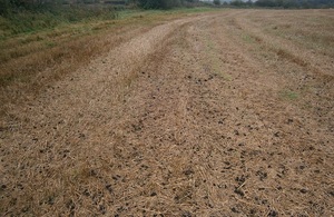Waste material was spread on to the wrong land
