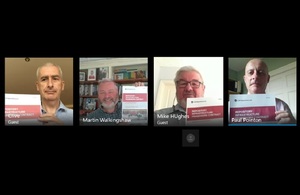 Virtual signing ceremony to initiate the £9 million contract between LLWR and Jacobs