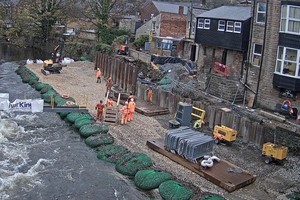 Matlock Flood Defence Work to Reach Halfway Milestone in December