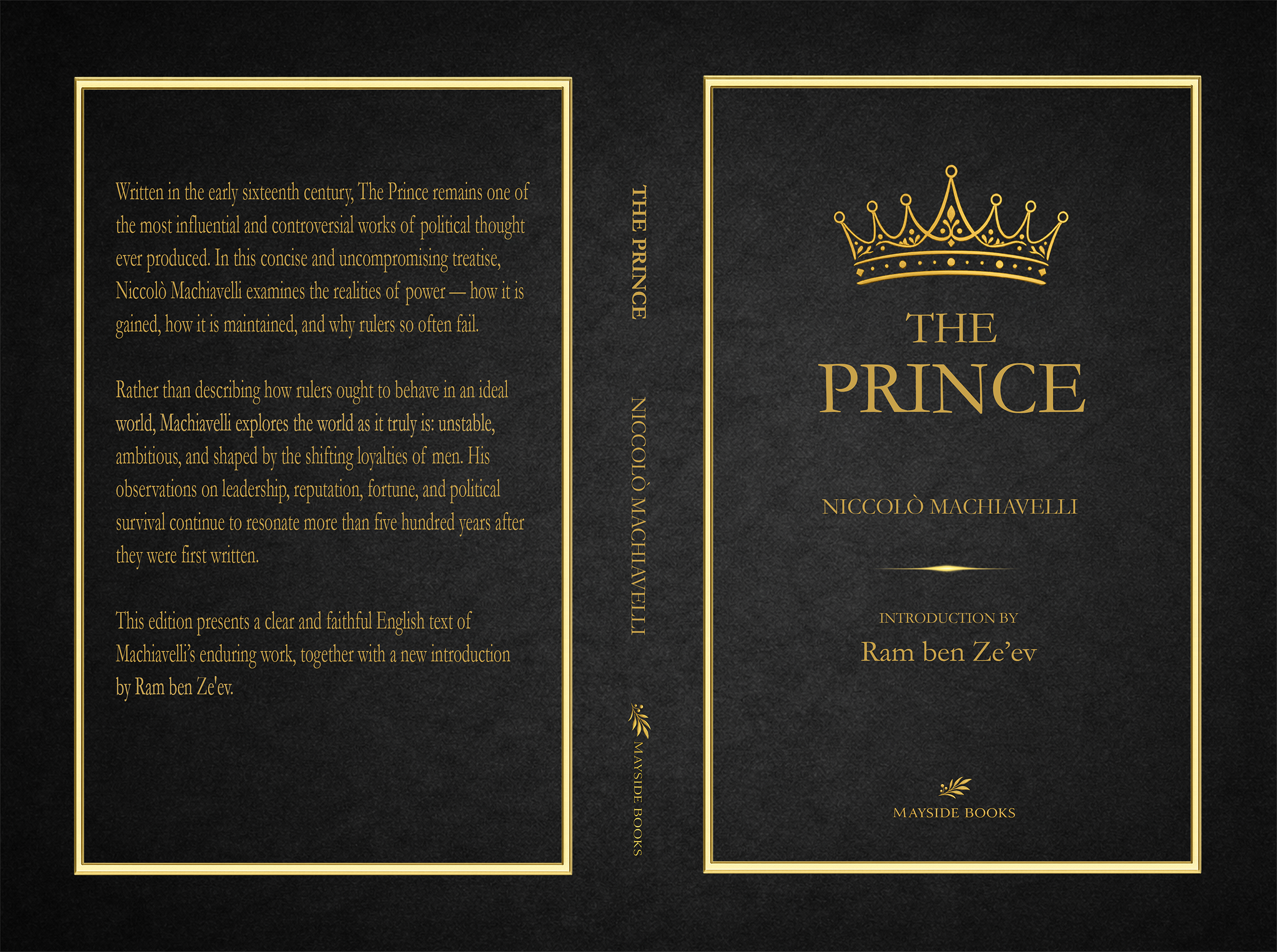 Mayside Books Publishes New Edition of Machiavelli’s 'The Prince'