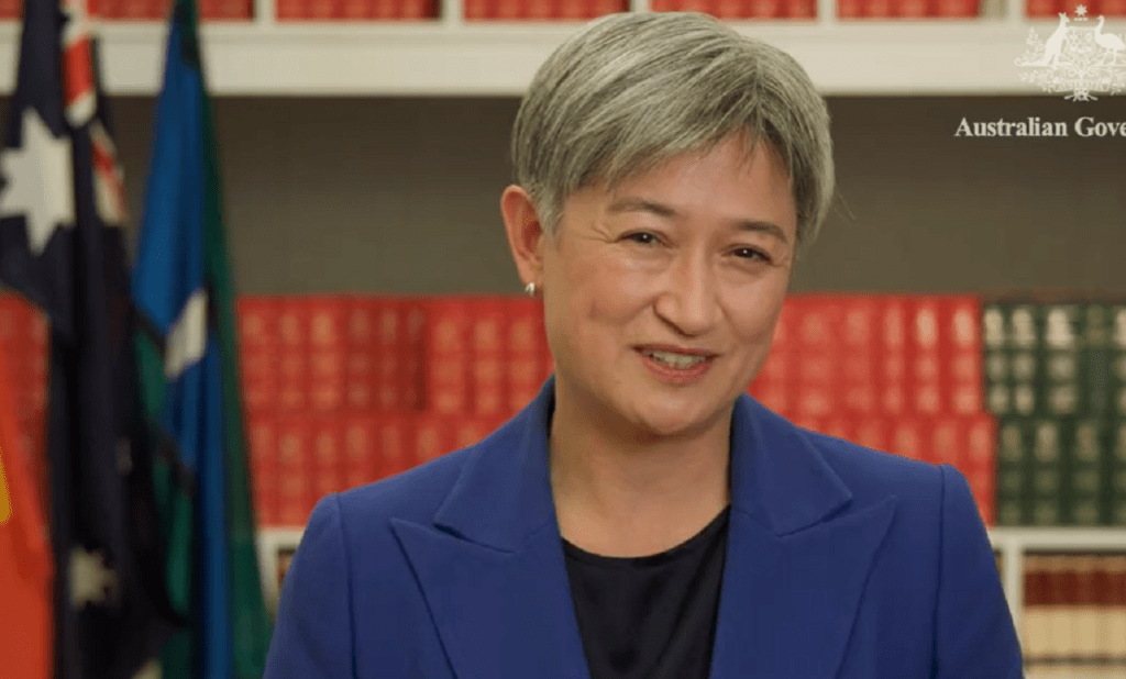 Meeting with Australian Foreign Minister Wong
