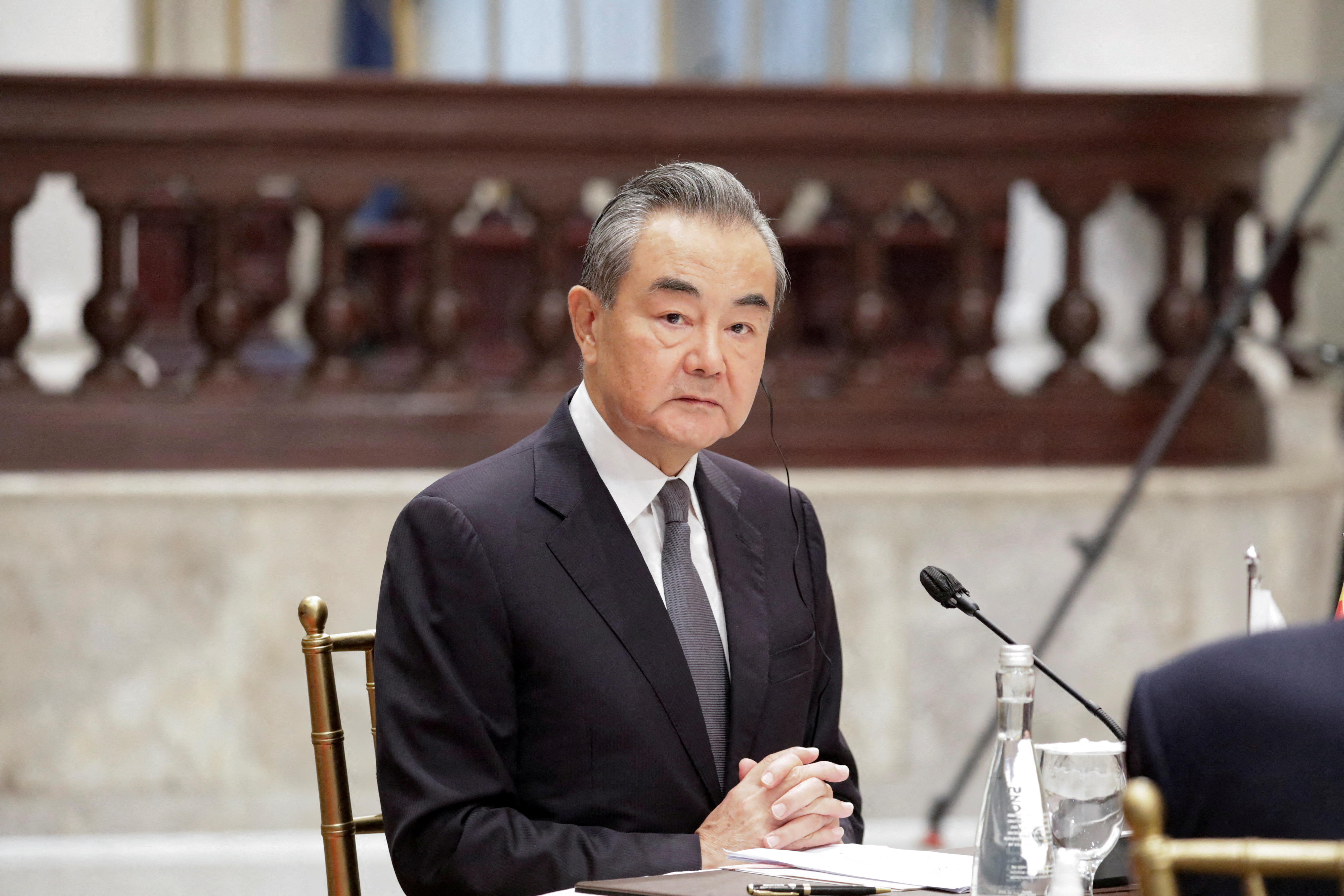 Meeting With Foreign Minister Wang Yi