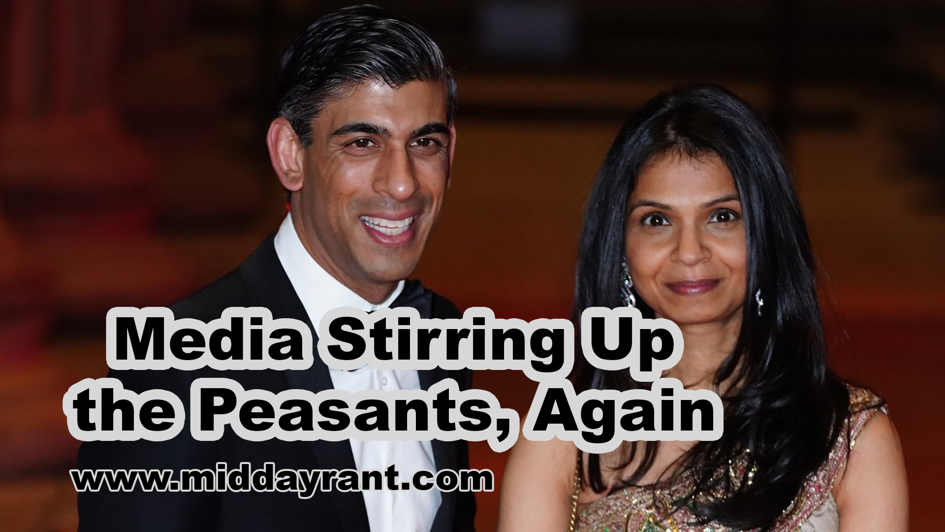 Midday Rant - Media Stirring Up the Peasants, Again