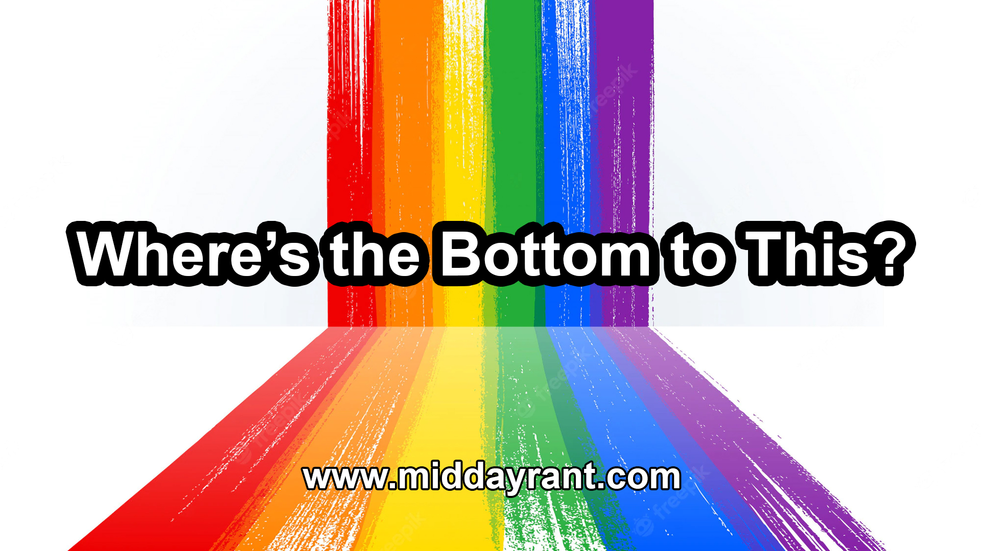Midday Rant - Where’s the Bottom to This?