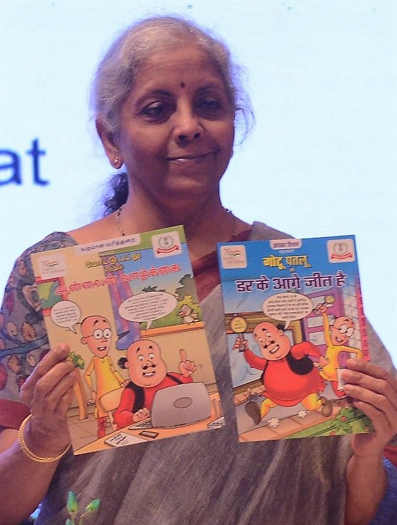 Motu-Patlu Digital Comic for Tax Awareness