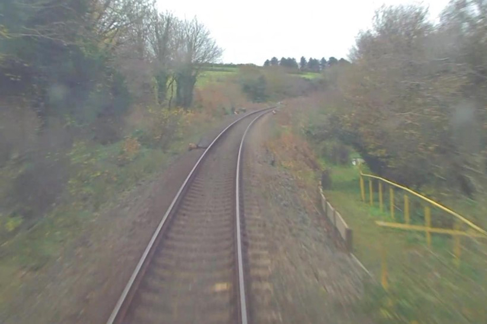 Near Miss Close to Fishguard