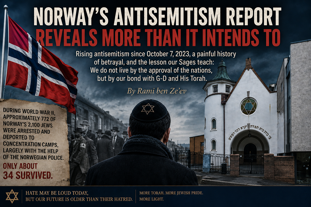 Norway's Antisemitism Report Reveals More Than It Intends To