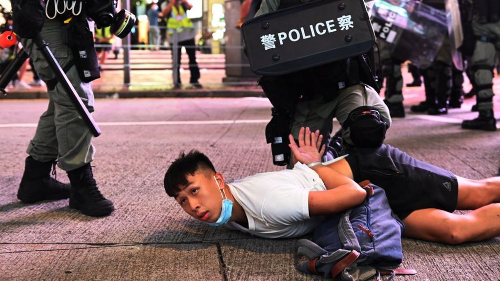On the Arrests of Hong Kong Protestors