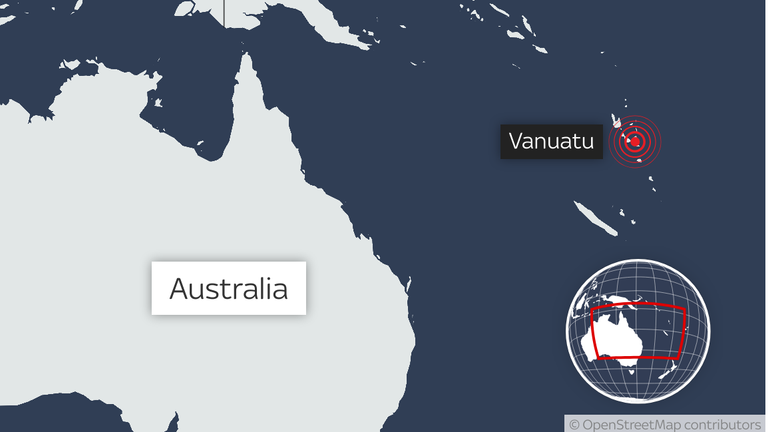 On the Earthquake in Vanuatu