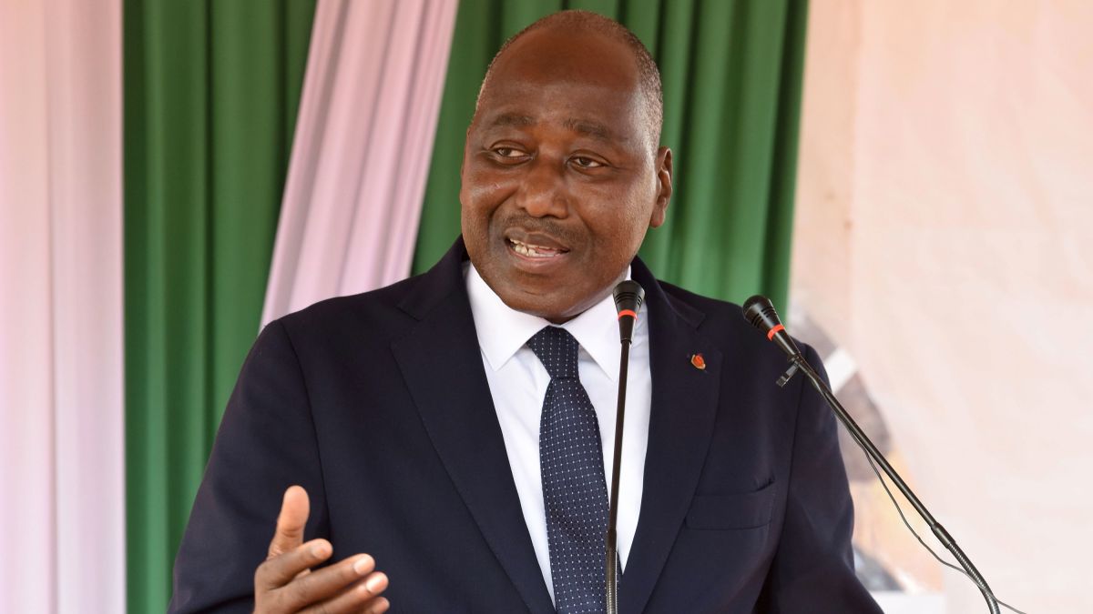 Prime Minister Amadou Gon Coulibaly