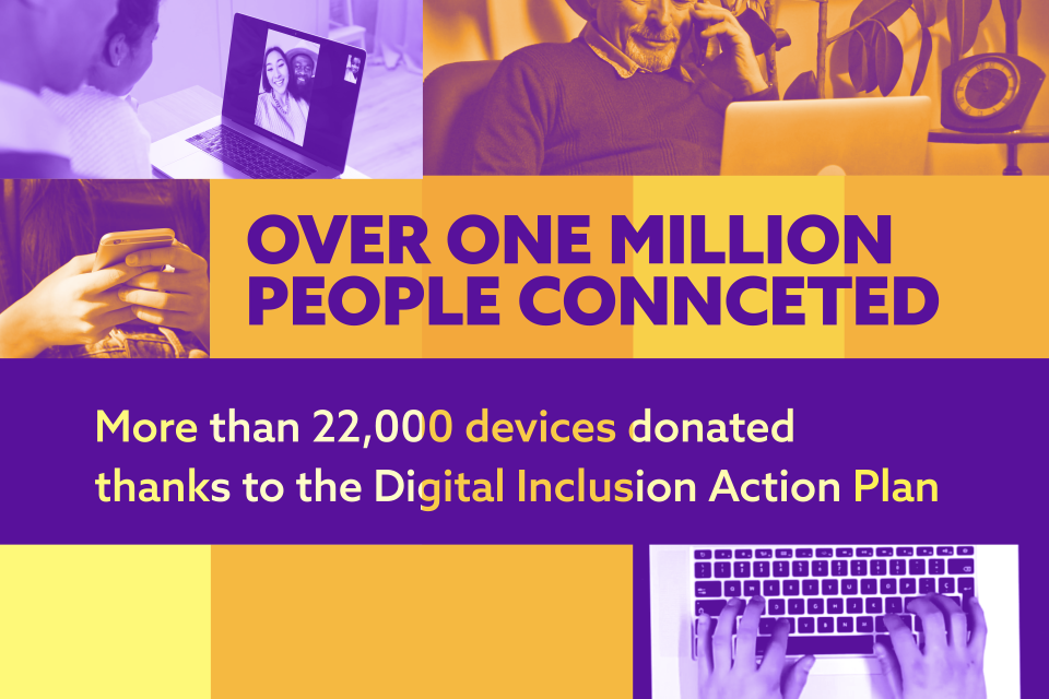 Over One Million Connected Through Government Digital Inclusion Plan