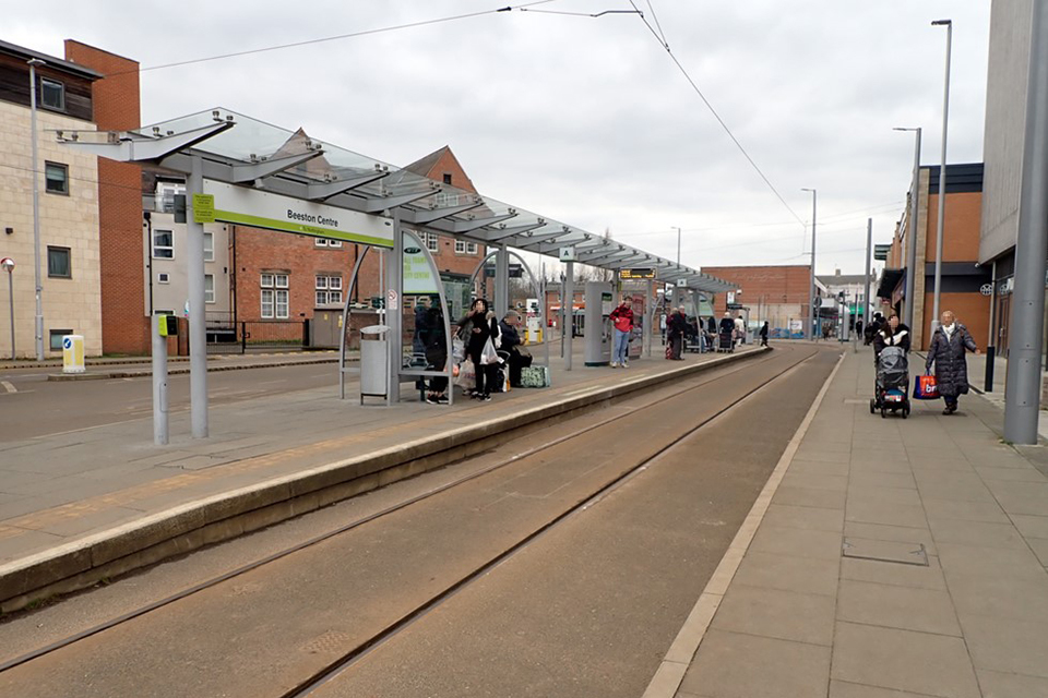Passenger Dragged at Beeston Centre Tram Stop
