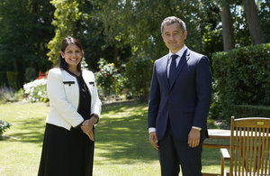 Priti Patel and New French Interior Minister Agree Action on Channel Crossings