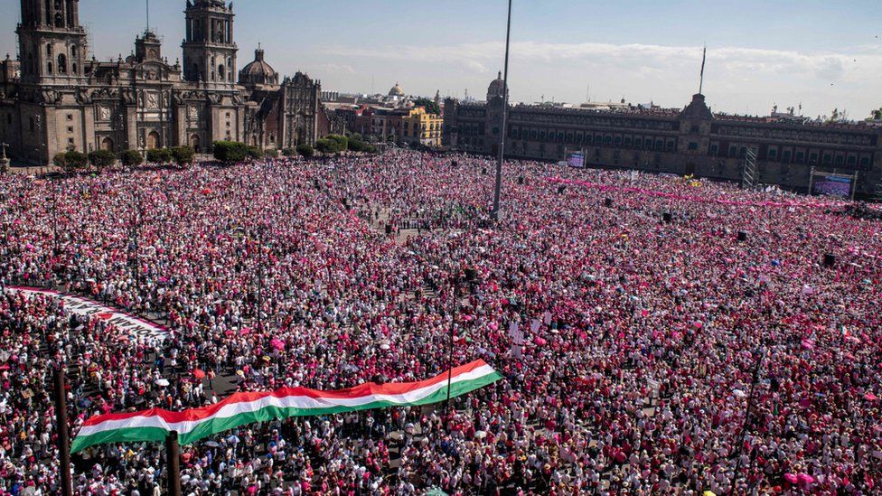 Protests Against Electoral Overhaul in Mexico